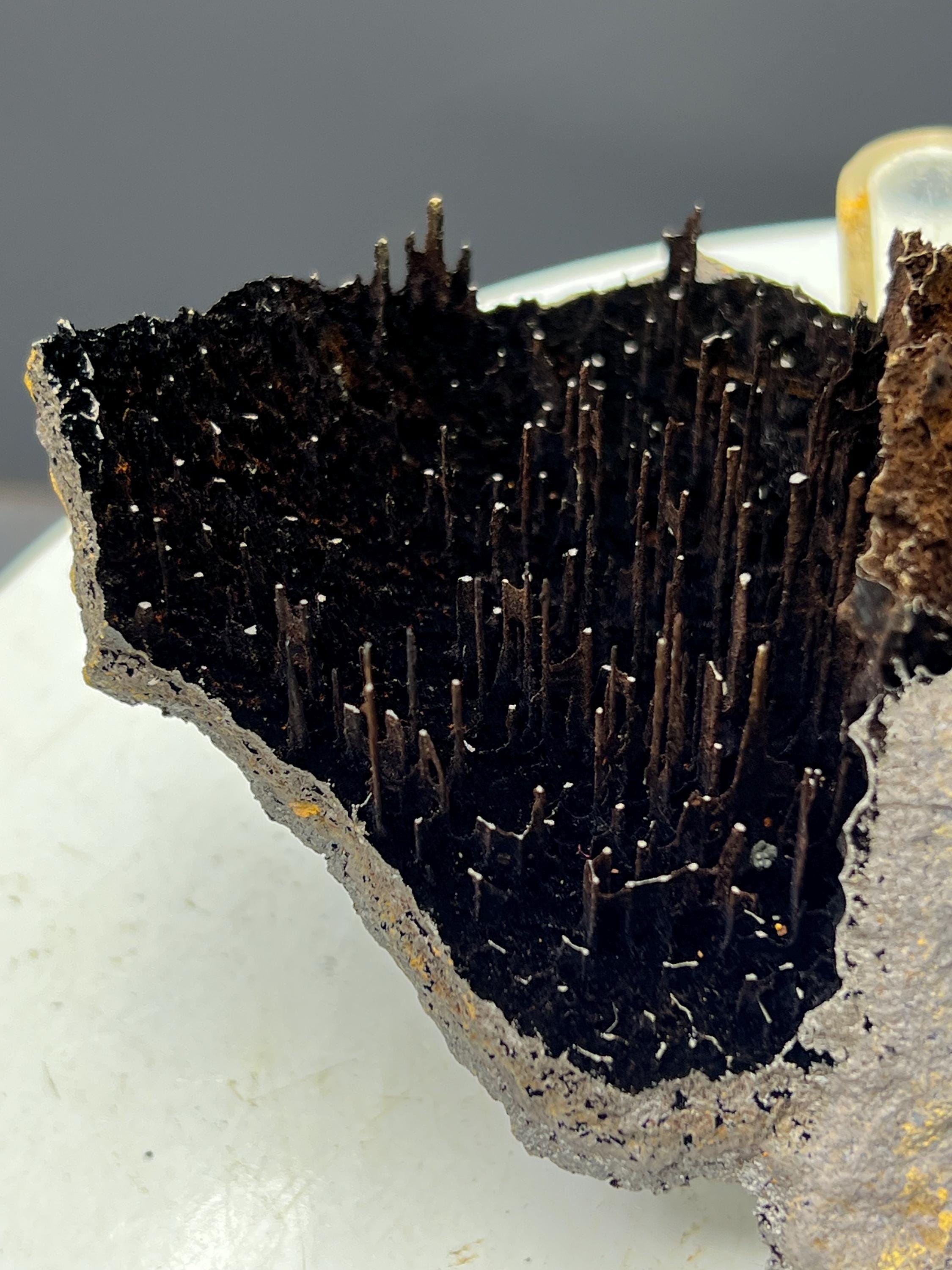 Very Special Formation Limonite With Stalactite Goethite Specimen, For Special Collection - Crystal Gemstone AE 