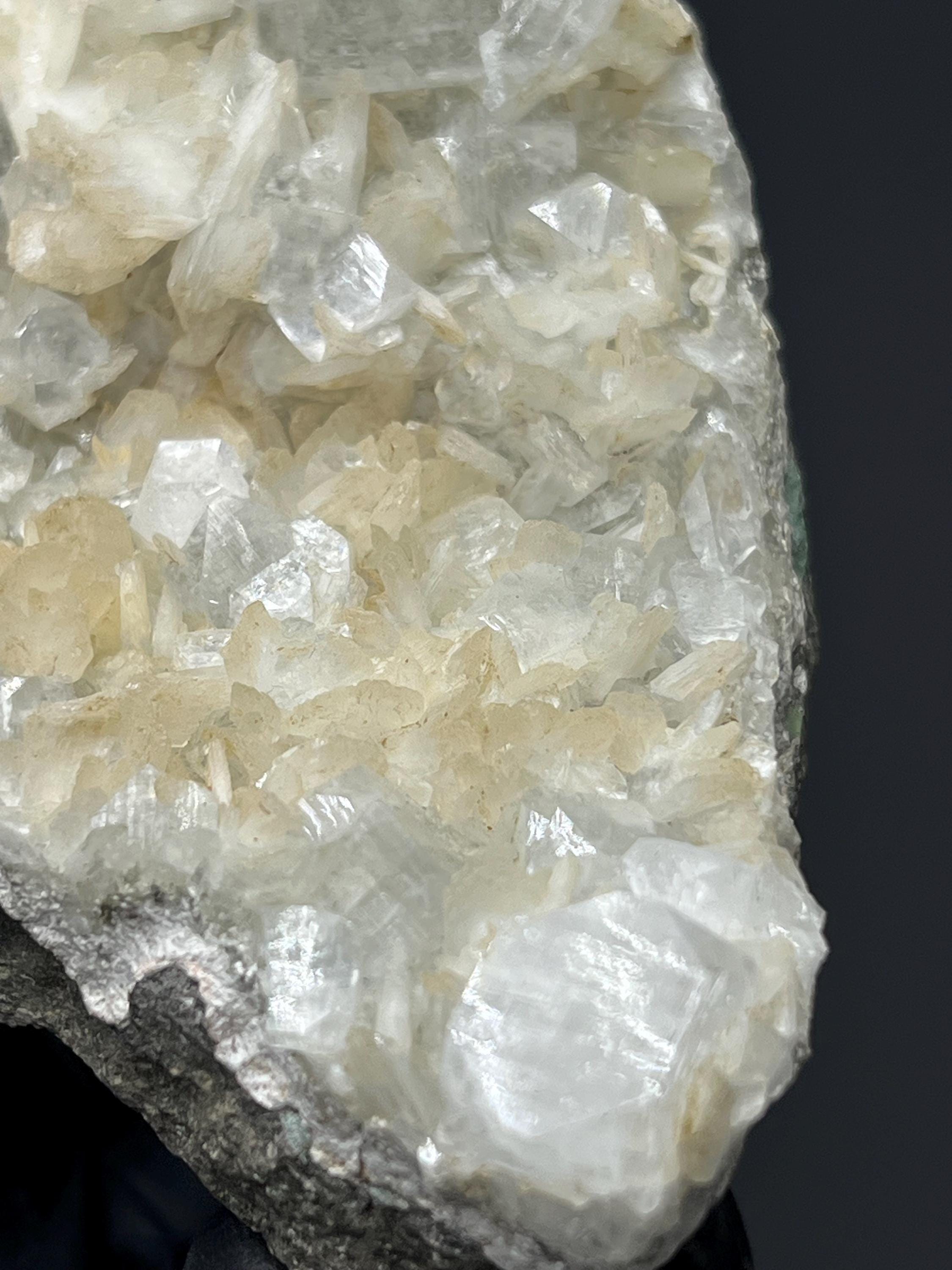 Fluorapophyllite And Apophyllite With Stilbite - Crystal Gemstone AE 