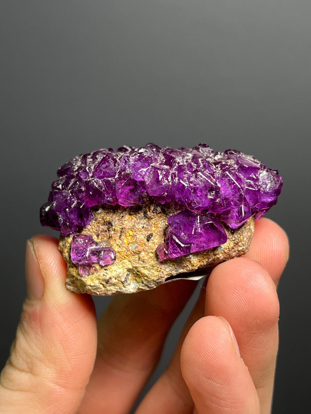 Picromerite (Schoenite) Cyanochroite On Matrix, 76gram - Crystal Gemstone AE 
