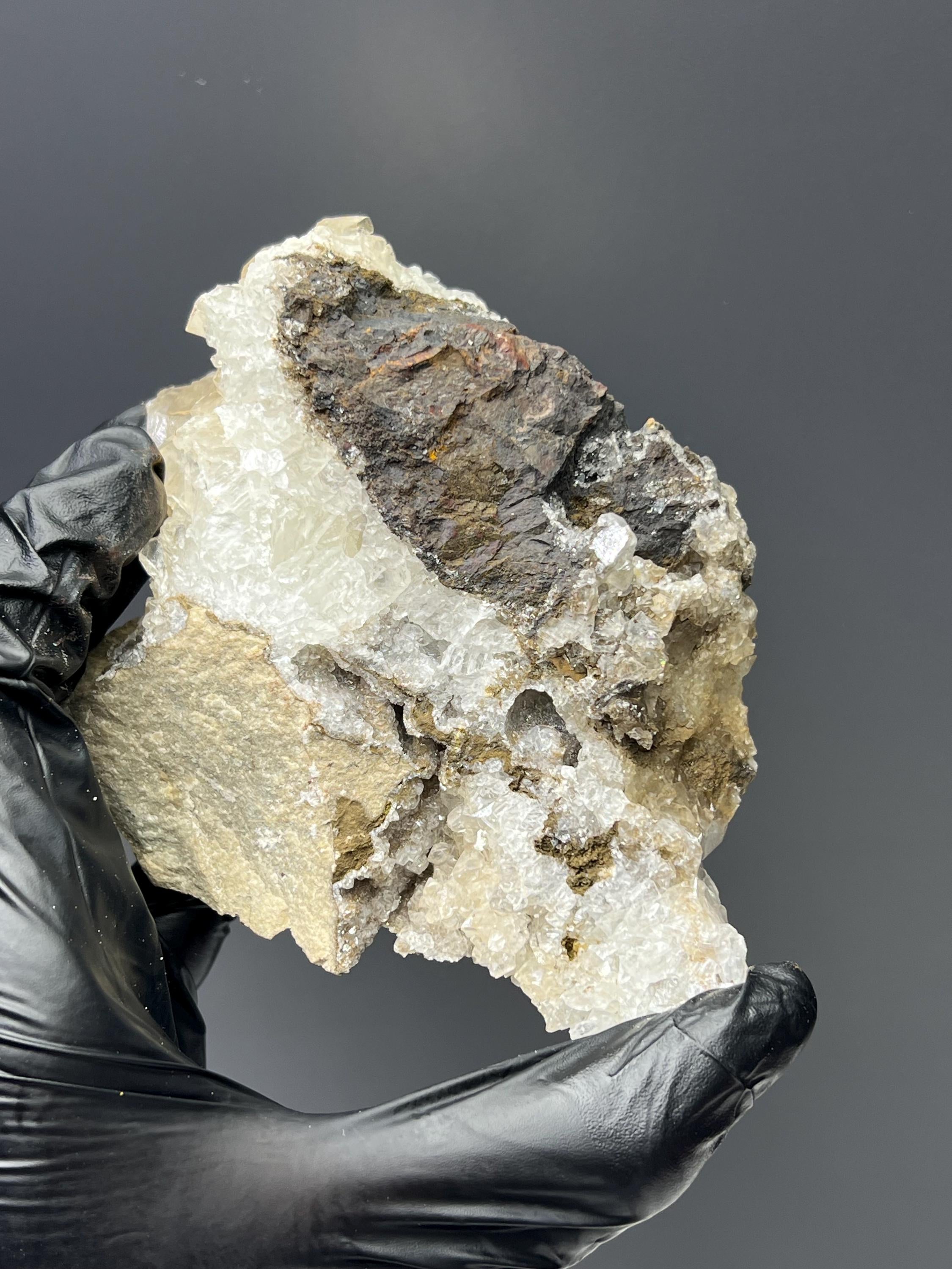 Crystal Calcite Specimen - Crystal Gemstone AE 