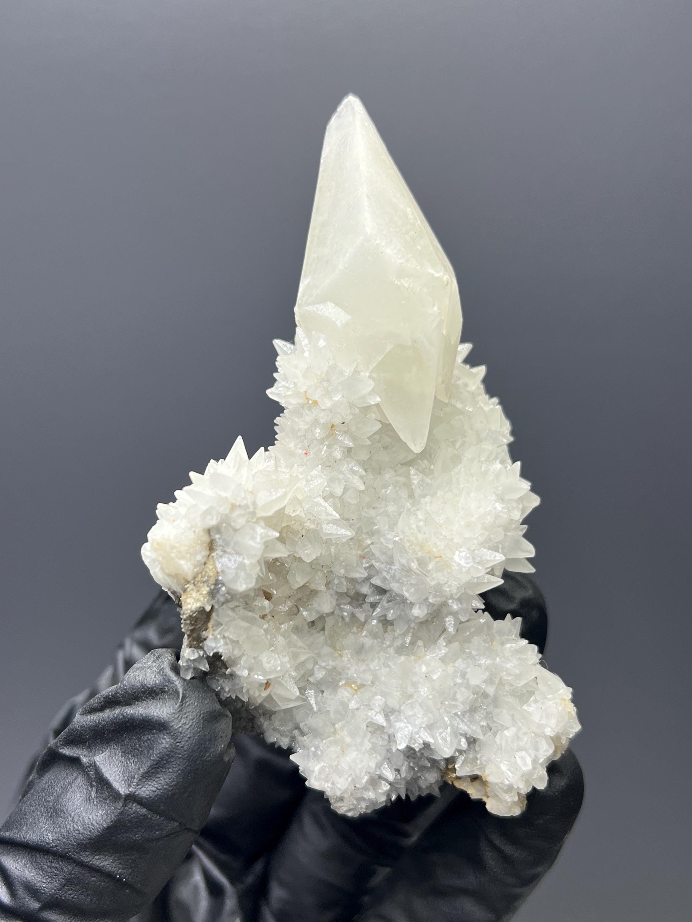 Crystal Calcite Cluster - Crystal Gemstone AE 