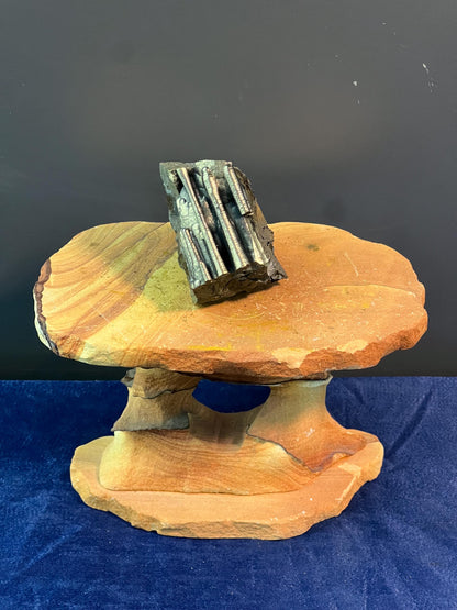 "Museum Grade" Golden Color Stalactite Goethite - Crystal Gemstone AE 