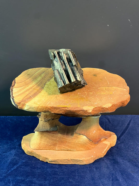 "Museum Grade" Golden Color Stalactite Goethite - Crystal Gemstone AE 