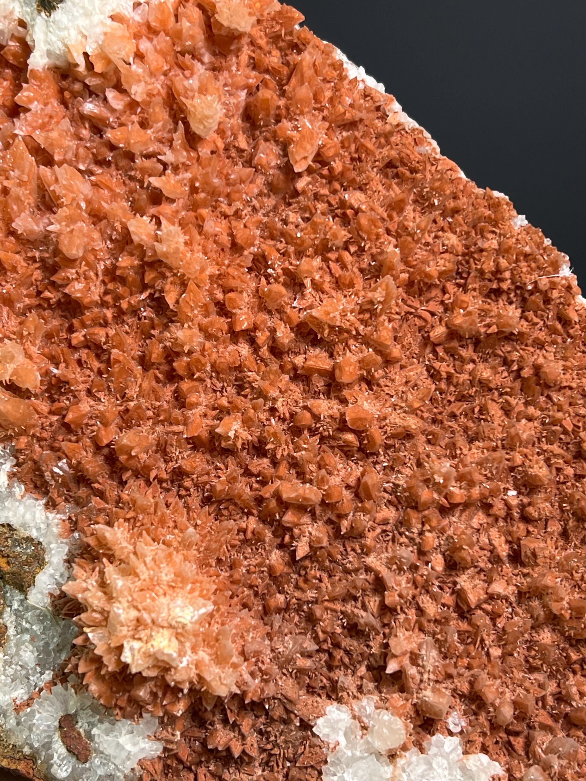 Museum Grade, Orange Crystal Calcite Specimen, 2,2kg - Crystal Gemstone AE 