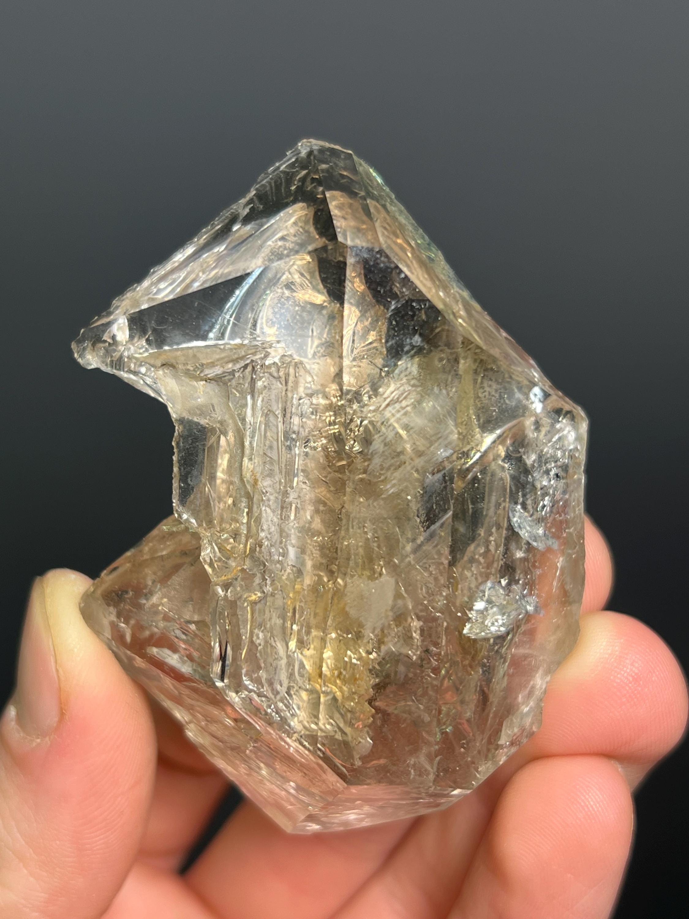 Herkimer Diamond Quartz - Crystal Gemstone AE 