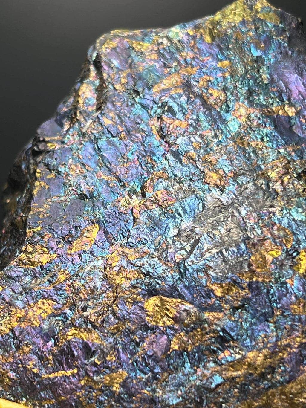 Bornite With Chalcopyrite Specimen - Crystal Gemstone AE 