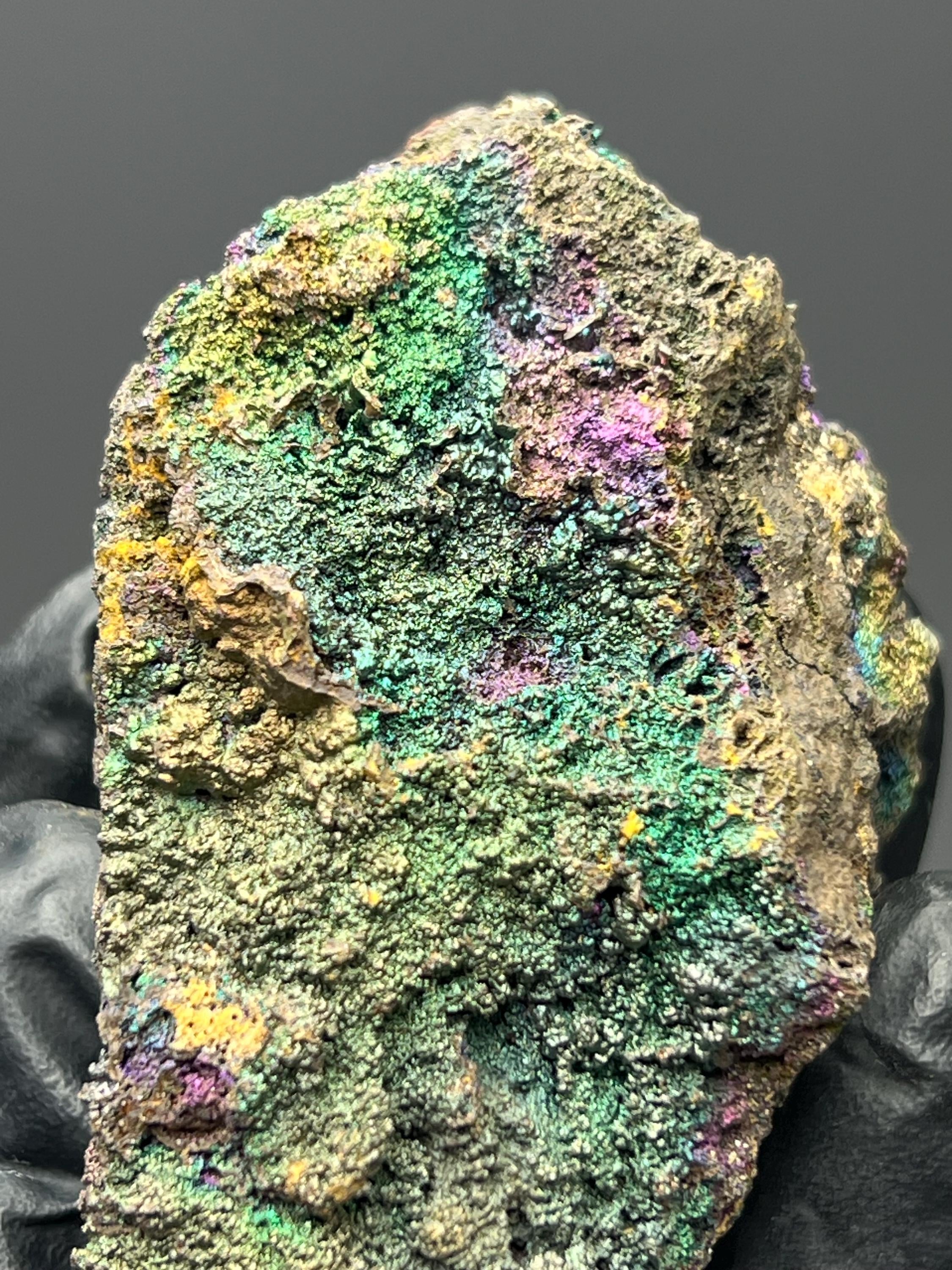 Museum Grade! Colored Alloy Turgite With Iron Siderite - Crystal Gemstone AE 