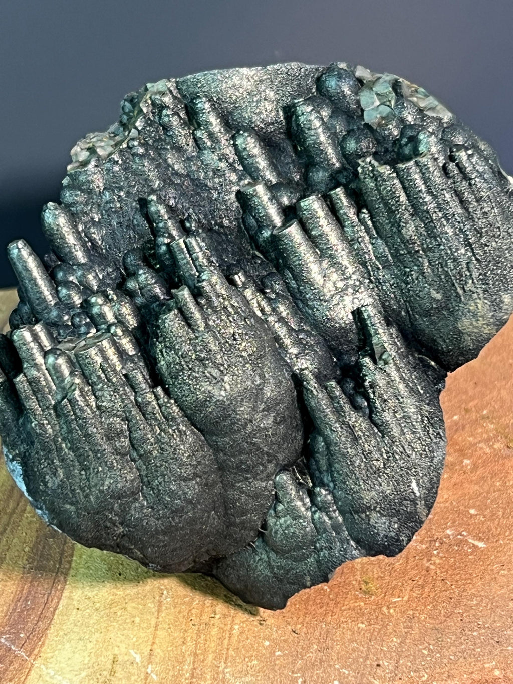 "Museum Grade" Golden Color Stalactite Goethite - Crystal Gemstone AE 