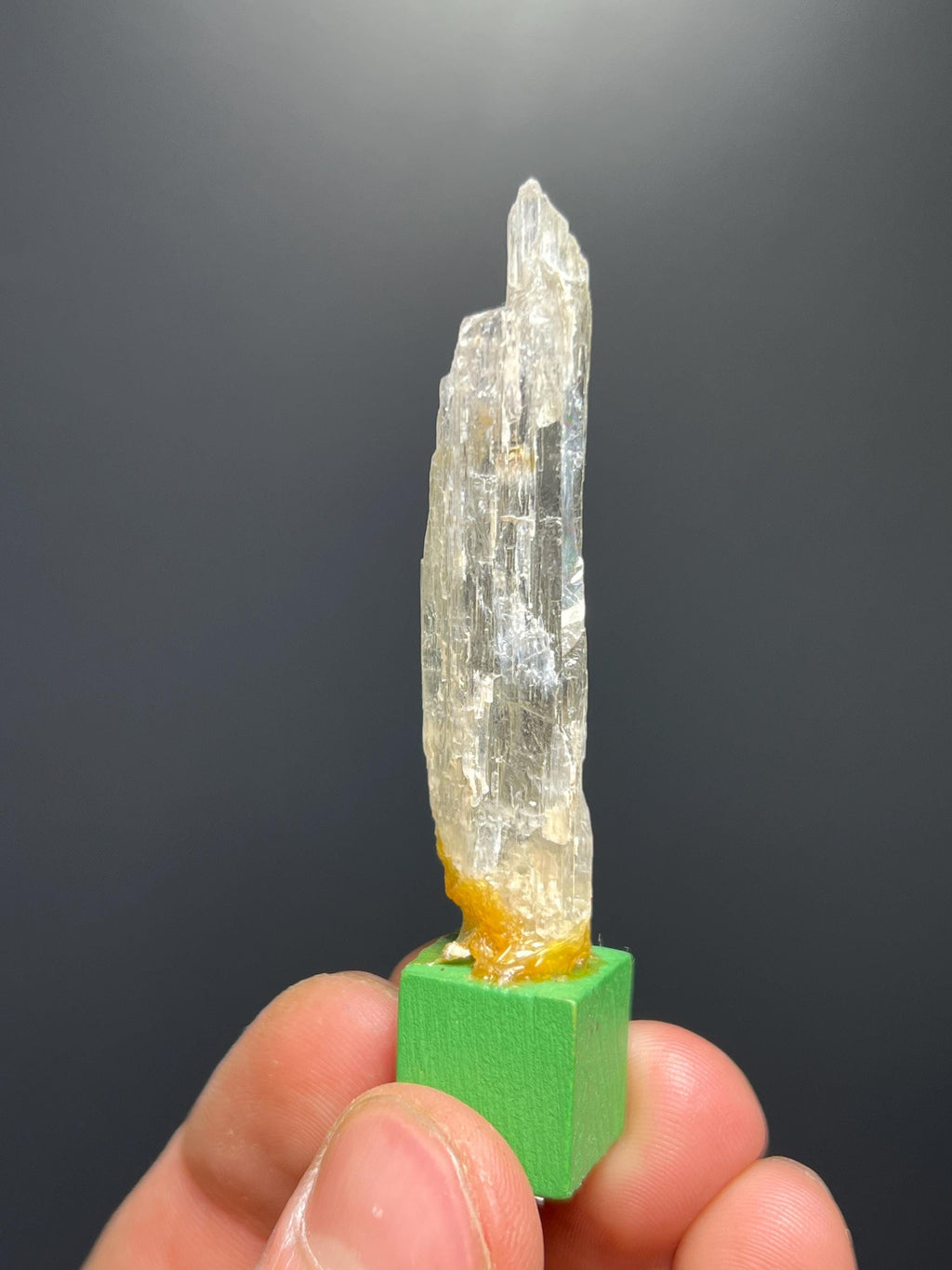 Natural Kunzite Specimen - From Pakistan - Crystal Gemstone AE 