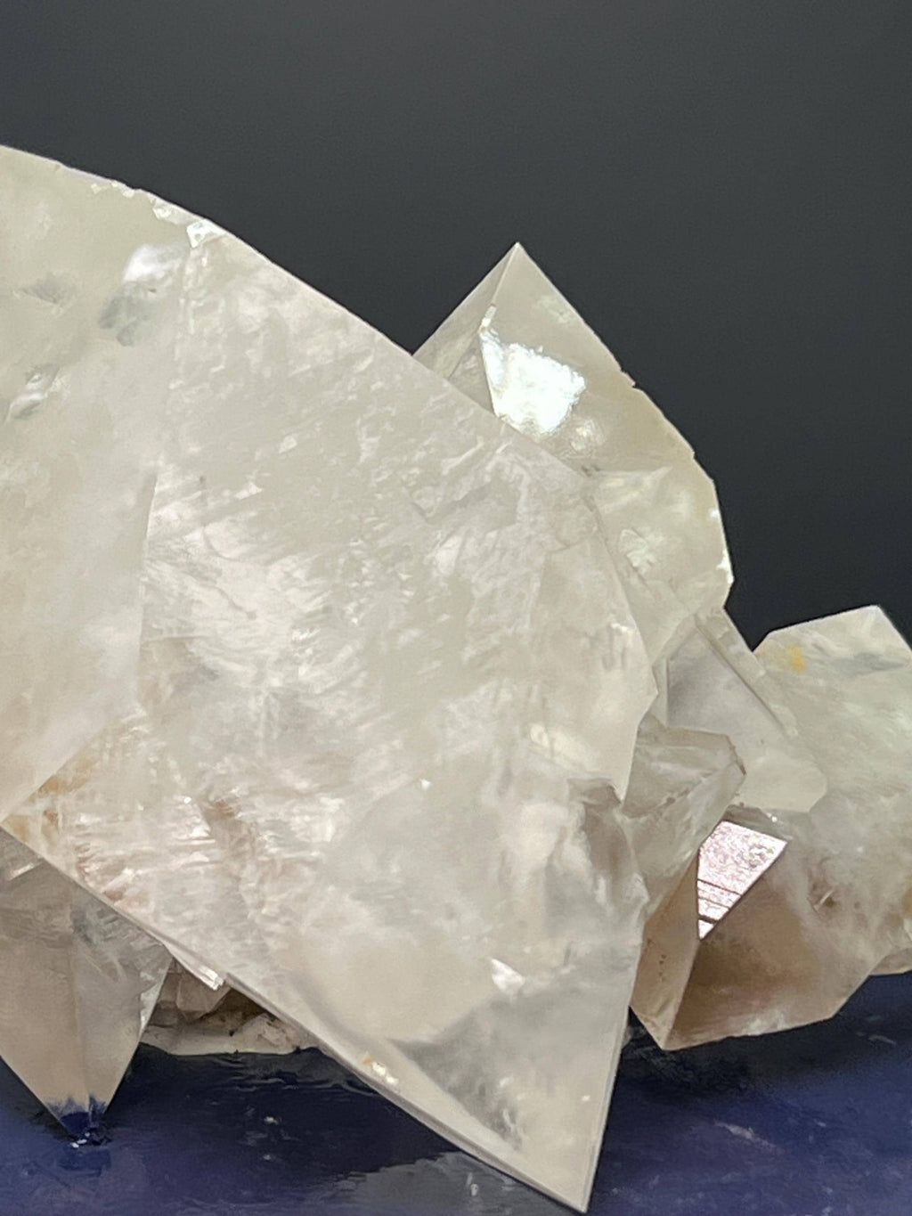 Very Showy, Crystal Ice Calcite Specimen - Crystal Gemstone AE 
