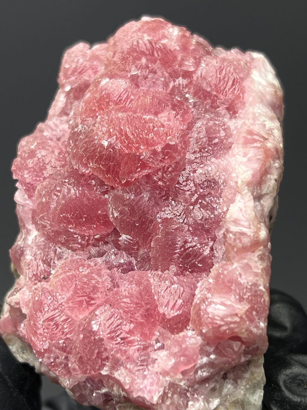 Moroccan Cobaltian Calcite Specimen - Pink Crystal Mineral Decor - Crystal Gemstone AE 