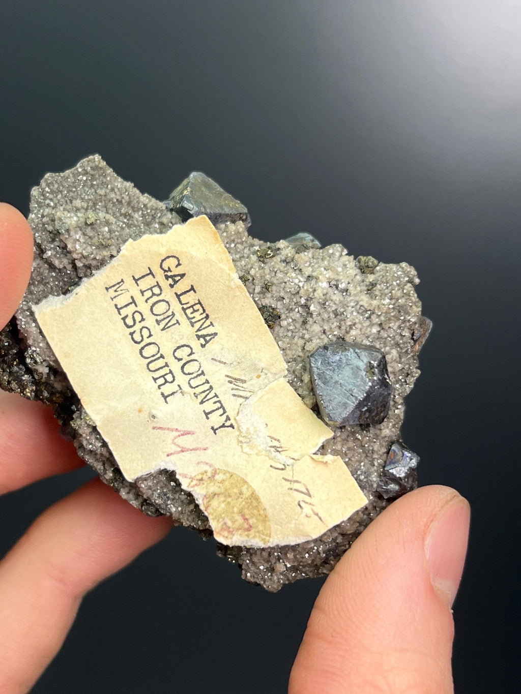 Very Special Galena Specimen - Crystal Gemstone AE 