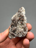 Very Special, Crystal Calcite On Hematite, From Turkey - Crystal Gemstone AE 