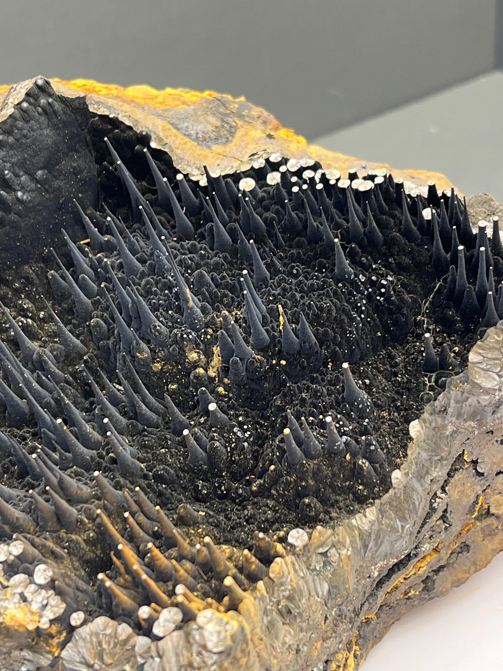 Museum Quality!! Very Showy Stalactite Goethite Mineral, Special Collections Piece - Crystal Gemstone AE 
