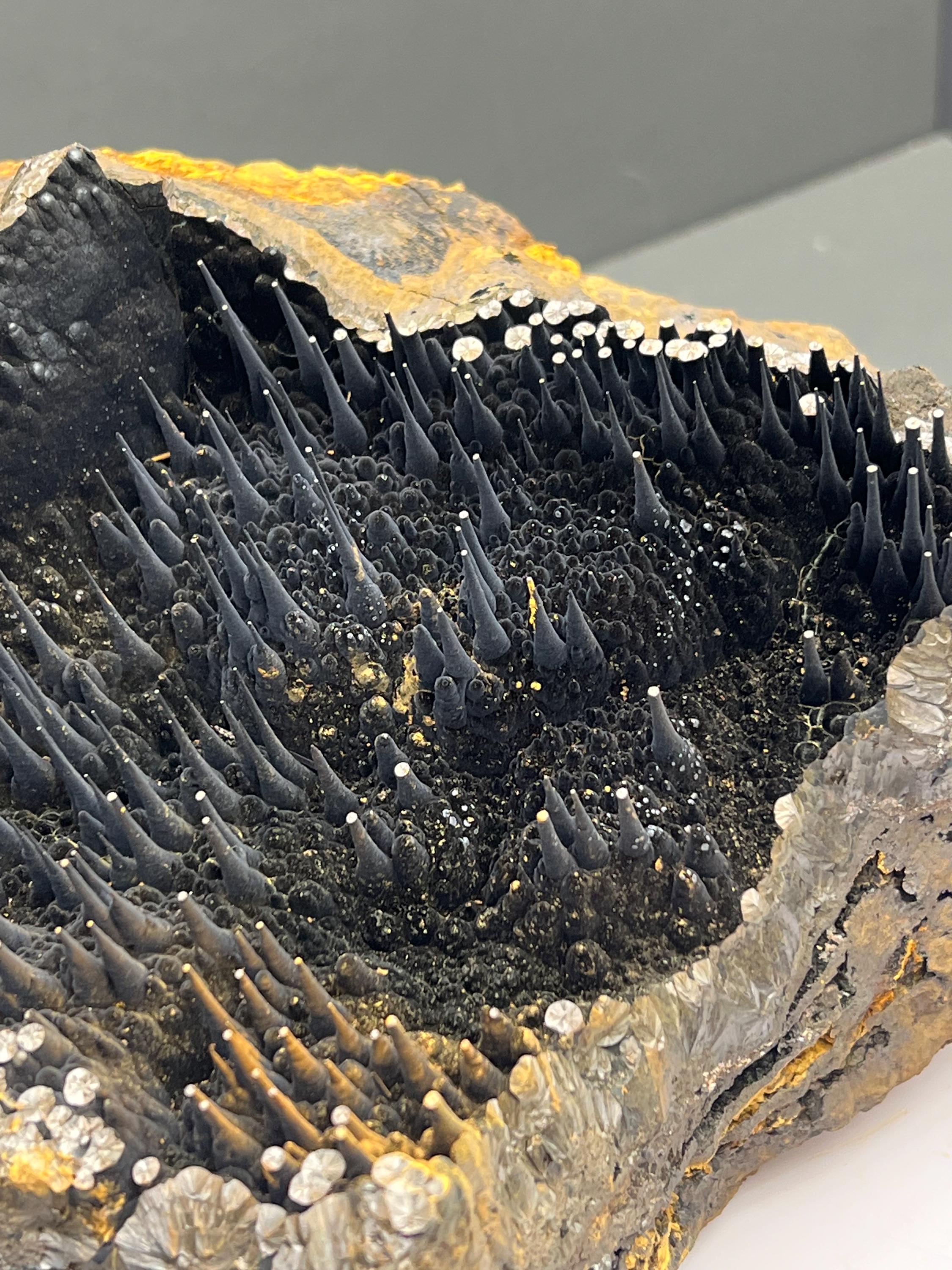 Museum Quality!! Very Showy Stalactite Goethite Mineral, Special Collections Piece - Crystal Gemstone AE 