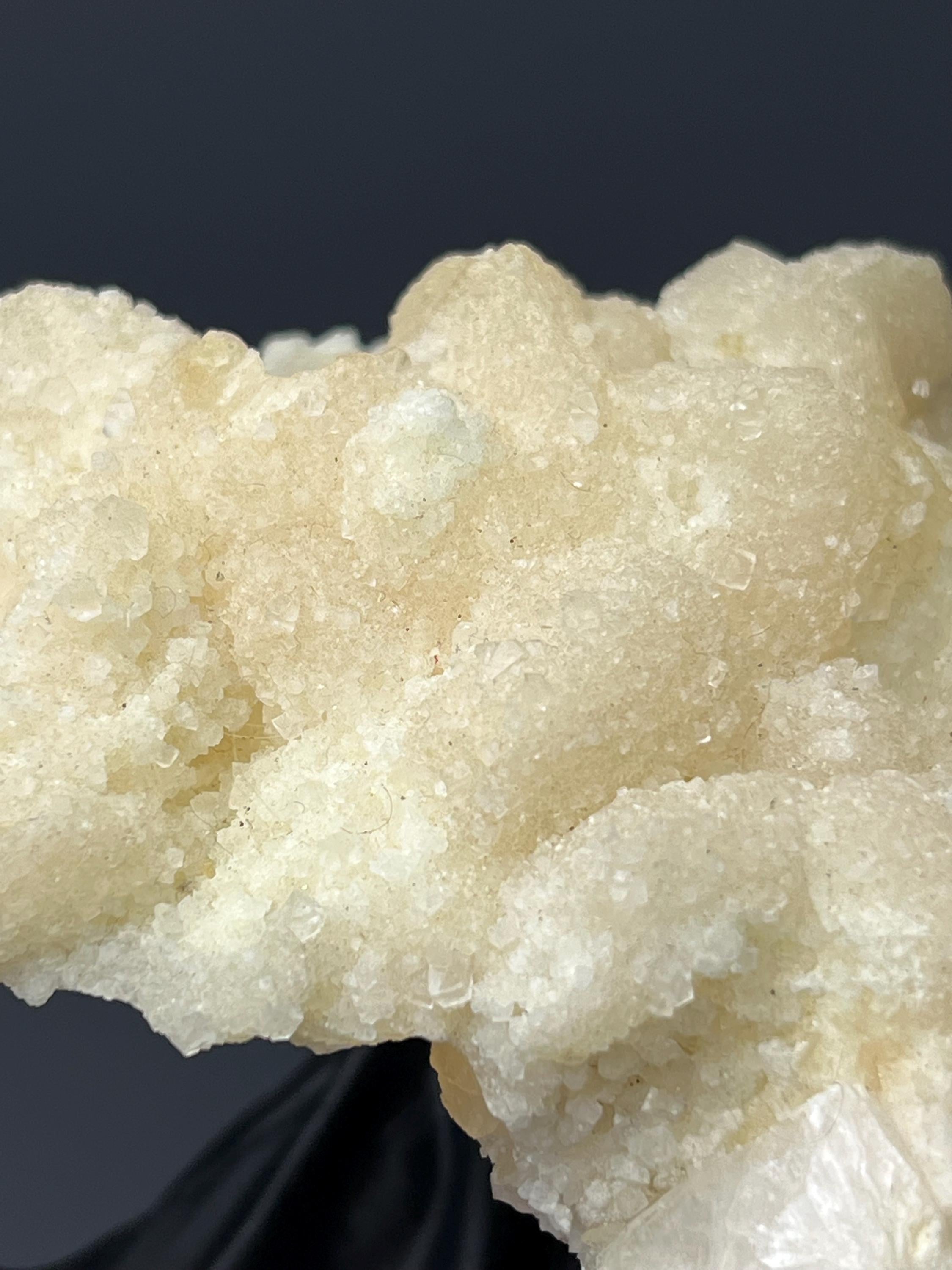 Lilac Crystal Calcite With Crystal Quartz - Crystal Gemstone AE 