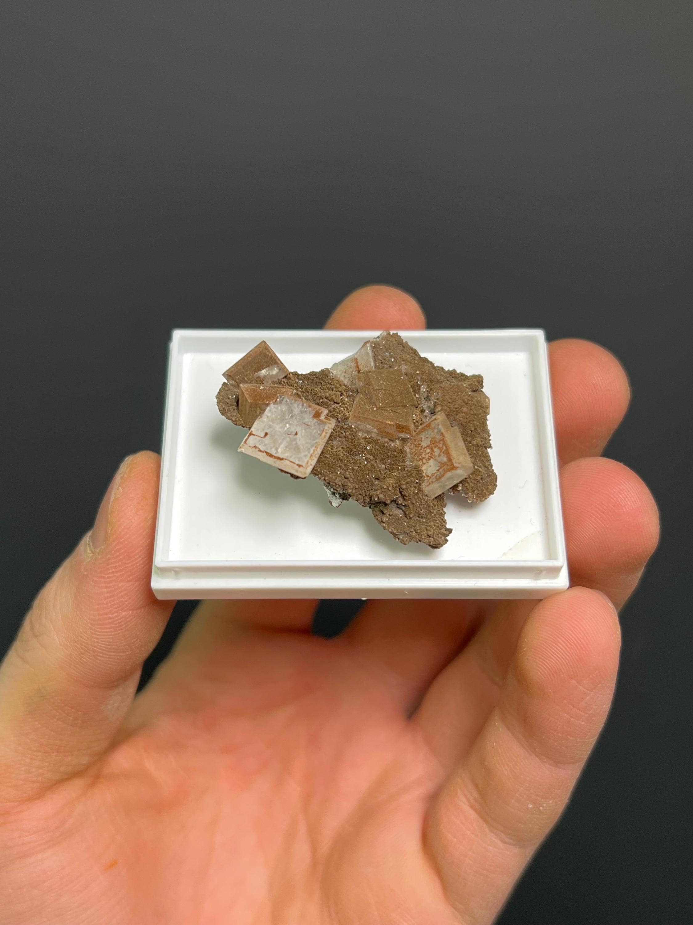 Mangano Apophyllite Specimen: Pink Crystals from South Africa - Crystal Gemstone AE 