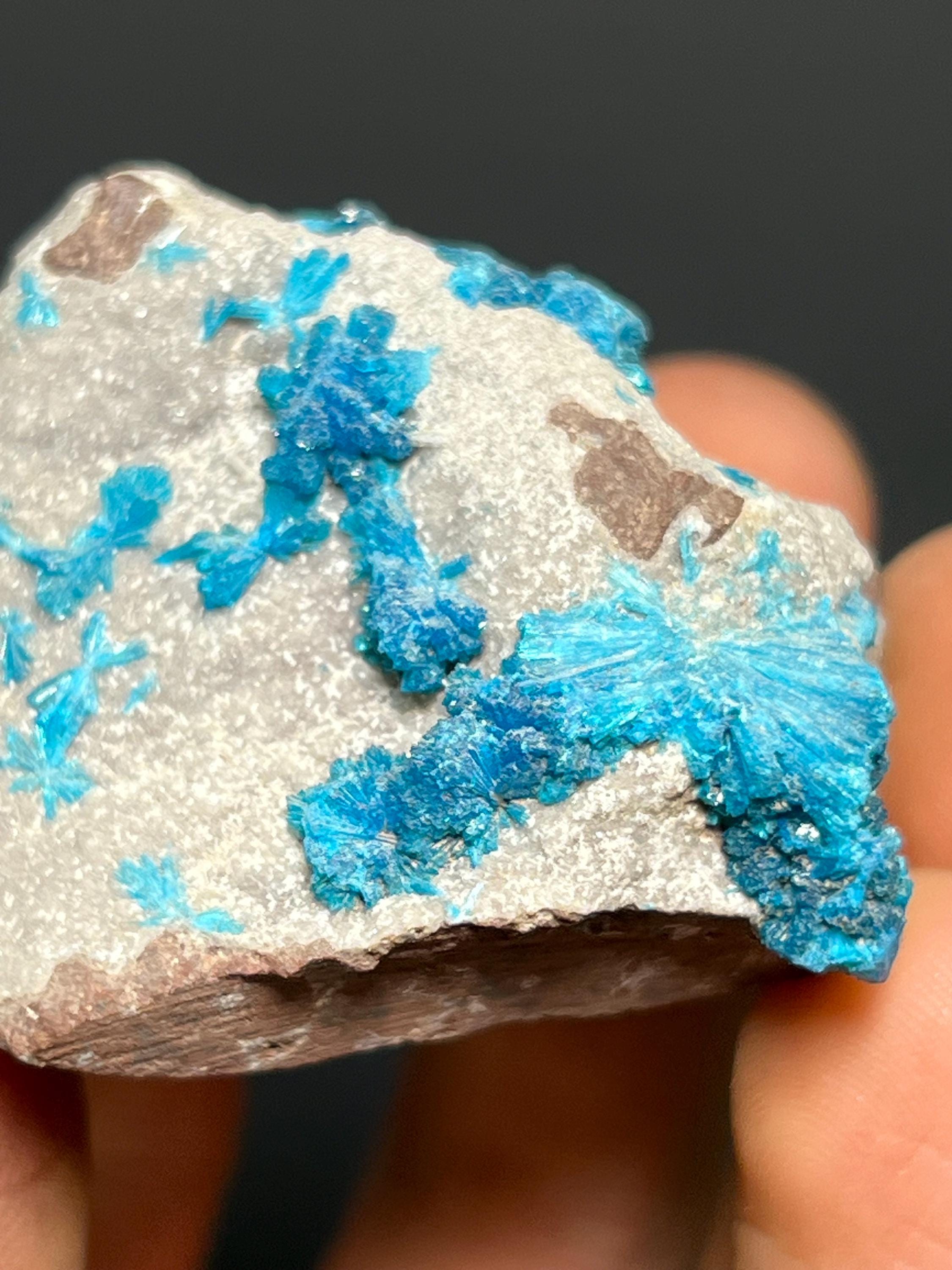 Pentagonite On Stilbite Specimen, 74gram - Crystal Gemstone AE 