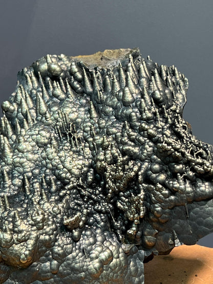 Museum Grade Golden Color Stalactite Goethite, For Special Collection - Crystal Gemstone AE 