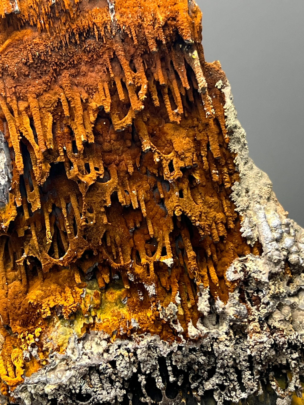 Museum Quality! Very Special Limonite And Specularite With Stalactite Goethite Specimen, For Special Collection - Crystal Gemstone AE 