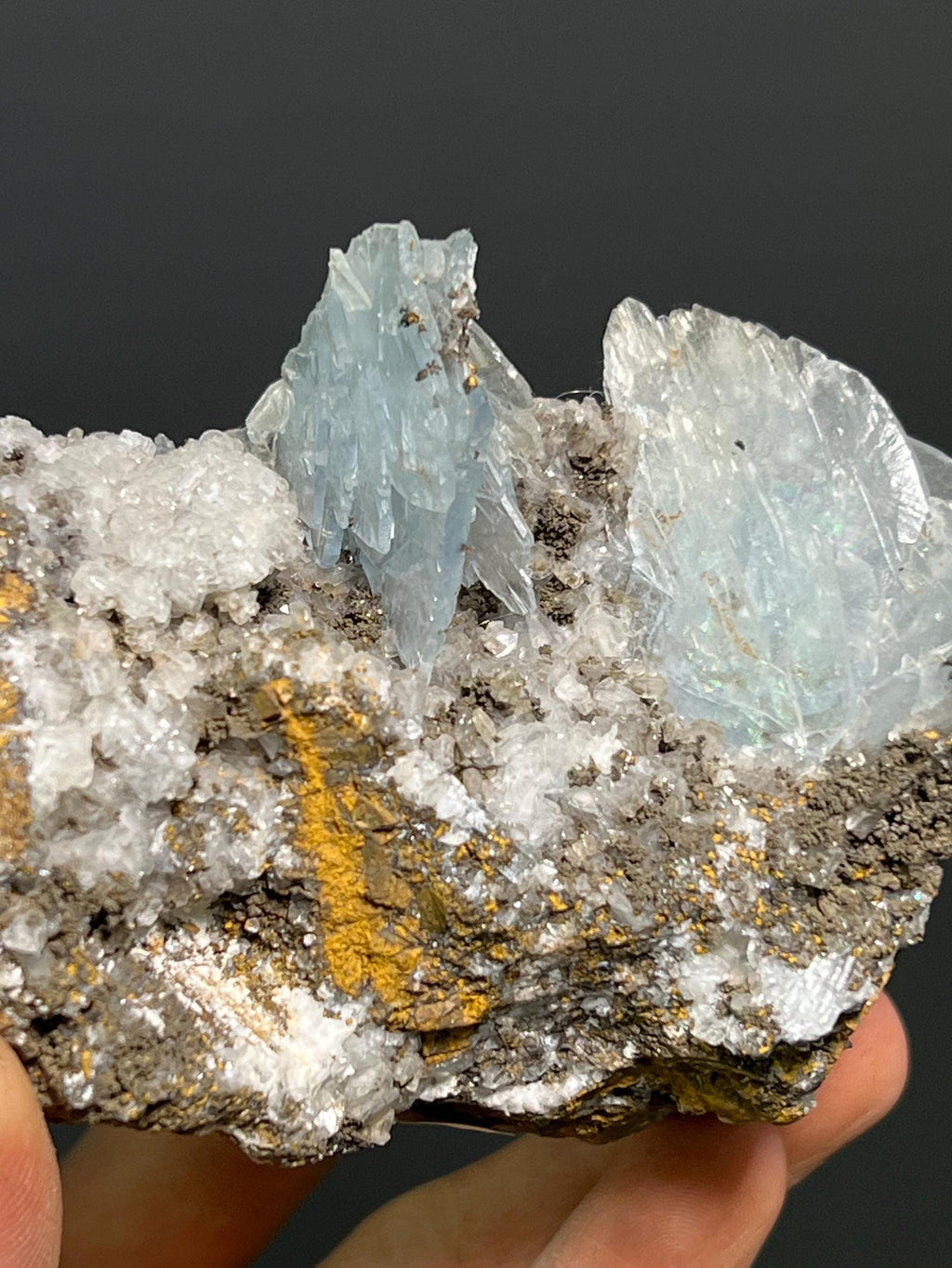 Special Barite Specimen, 400gram - Crystal Gemstone AE 