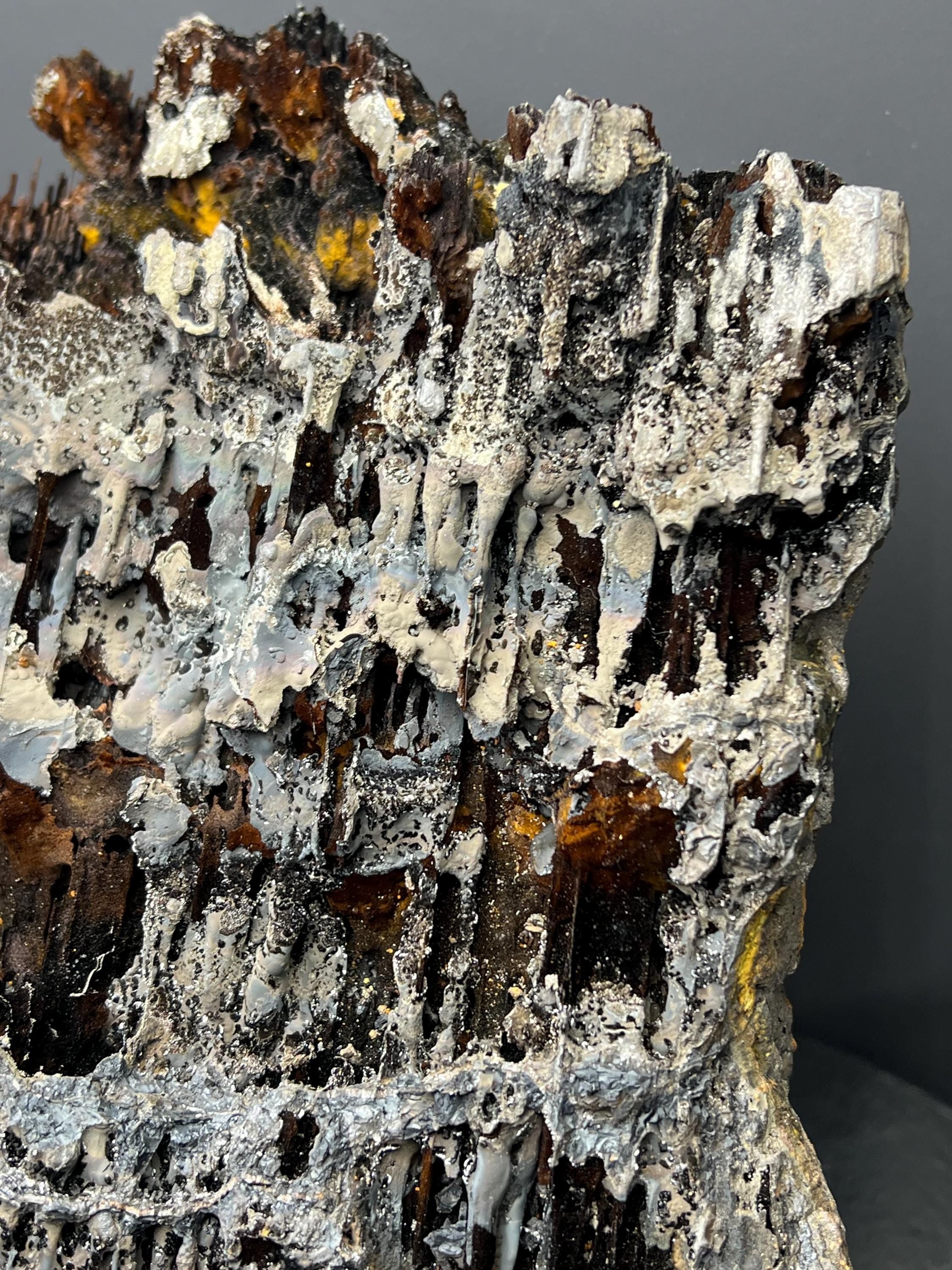 Museum Quality Specularite Limonite Goethite Table Formation, Turkey - Crystal Gemstone AE 