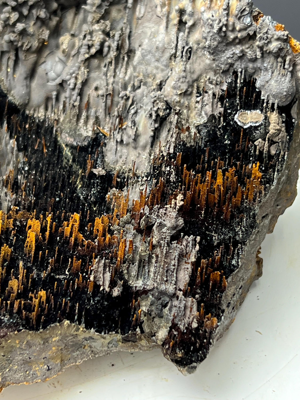 Museum Grade, Specularite And Limonite With Stalactite Goethite Specimen - Crystal Gemstone AE 