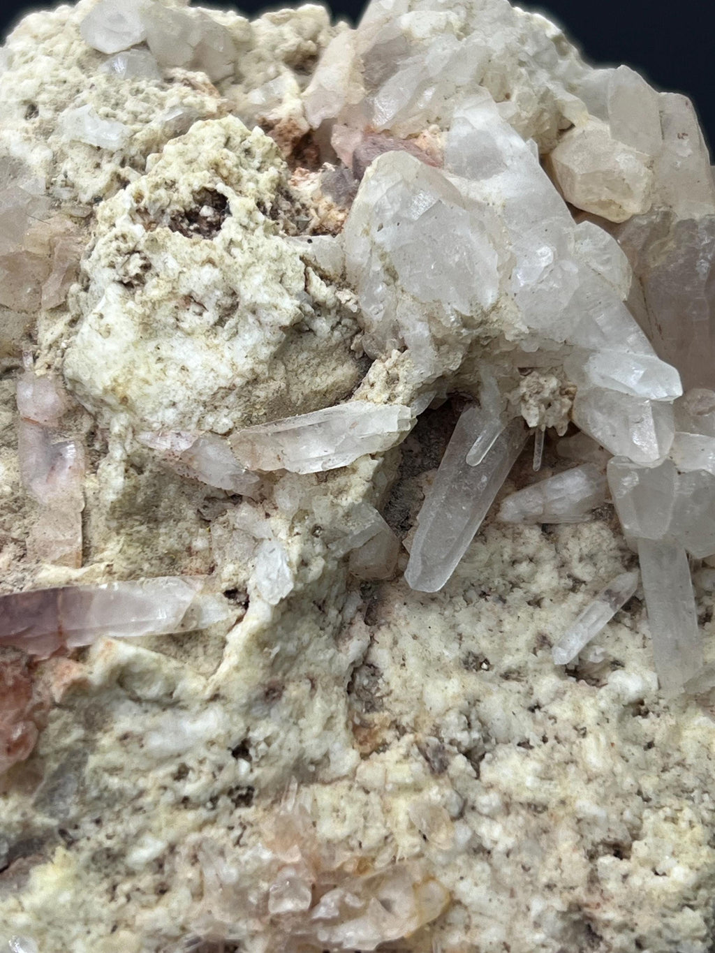 Kunzite on Matrix - Crystal Gemstone AE 
