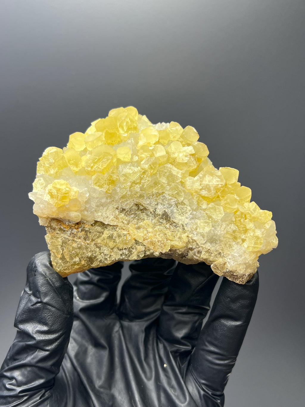 Special Yellow Crystal Calcite - Crystal Gemstone AE 
