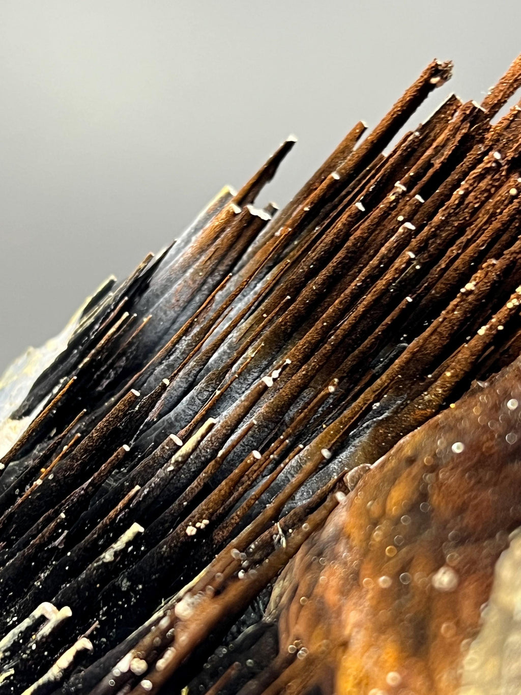 Museum Grade, Limonite And Specularite With Stalactite Goethite, For Special Collection - Crystal Gemstone AE 