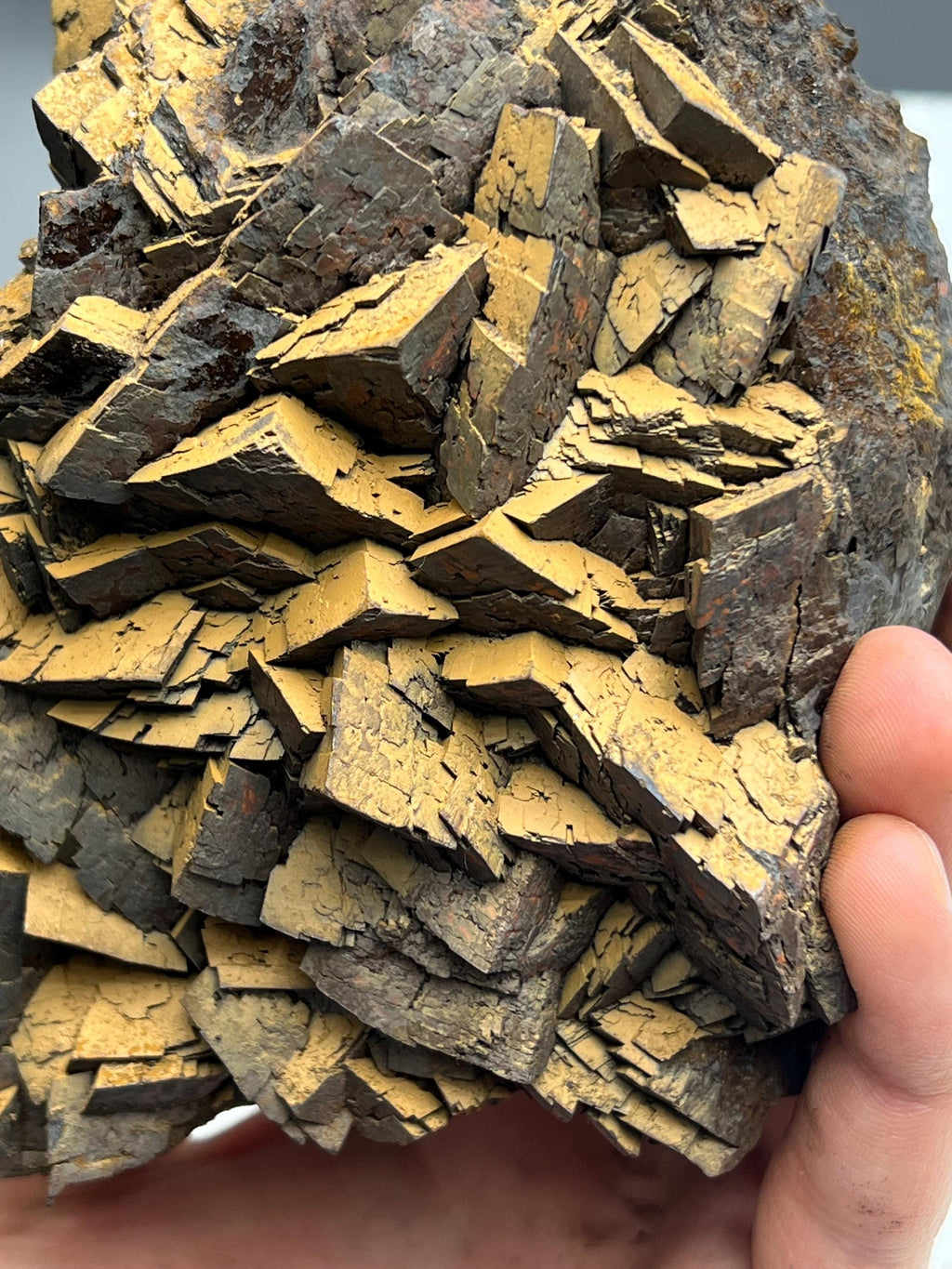 Museum quality, Large Size Limonite On Iron Siderite, From Turkey, Special Collection Piece - Crystal Gemstone AE 