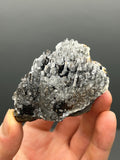 Crystal Calcite On Stalactite Hematite - Crystal Gemstone AE 