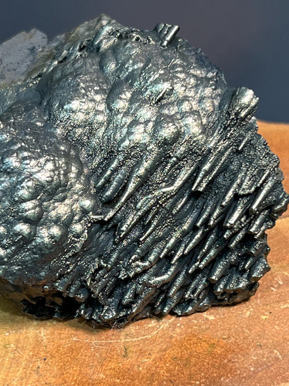 Museum Grade Showy Golden Color Stalactite Goethite, For Special Collection - Crystal Gemstone AE 