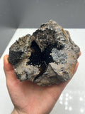 Limonite Specularite on Goethite Stalactite, Mineral Collection - Crystal Gemstone AE 