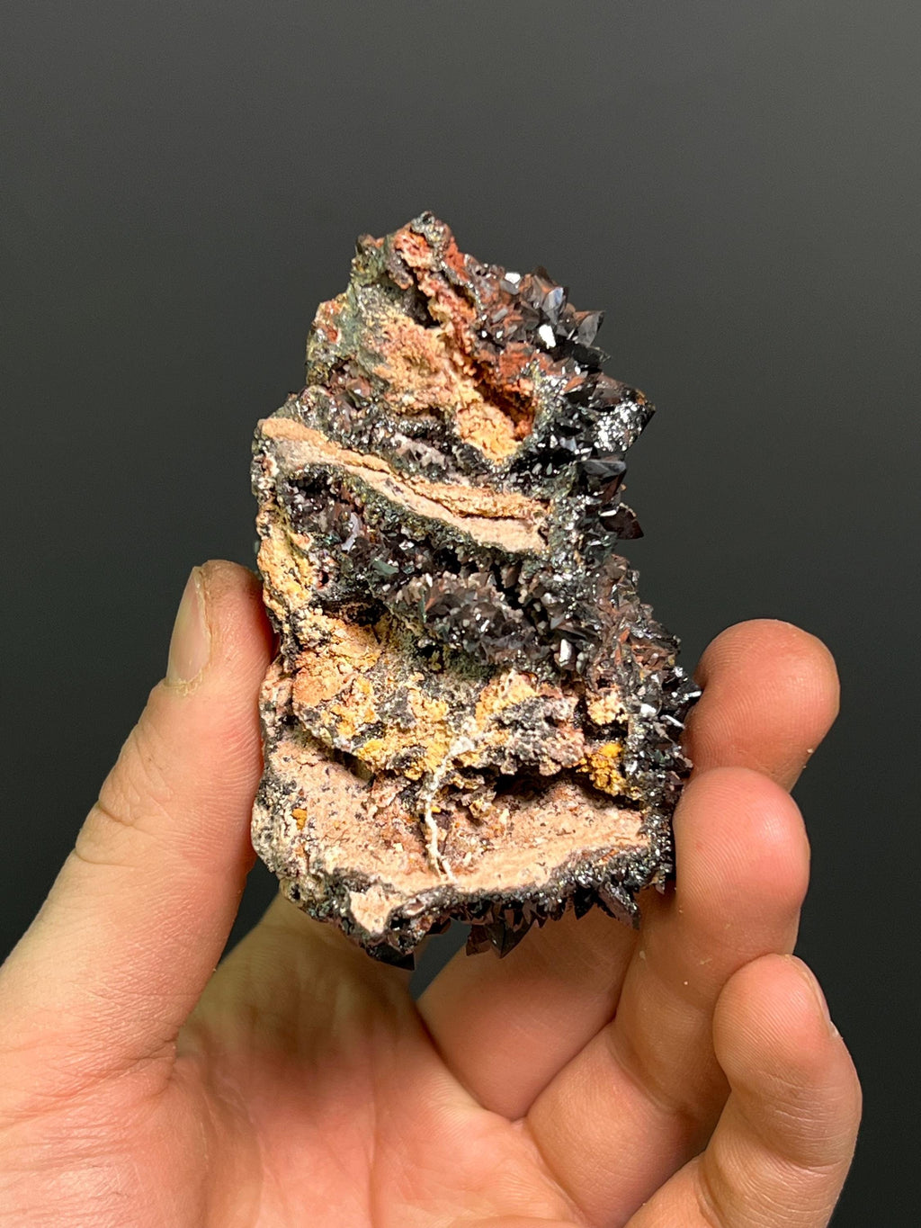 Special Quality Showy Descloizite Specimen, 340gram - Crystal Gemstone AE 