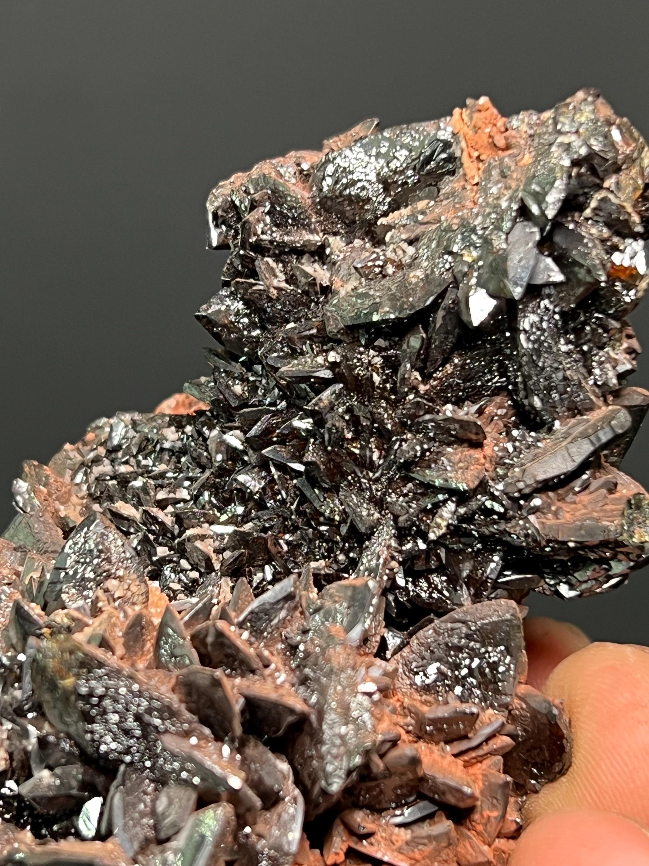 Special Quality Showy Descloizite Specimen, 340gram - Crystal Gemstone AE 