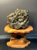 Museum Quality, Very Special Golden Color Stalactite And Botryoidal Formation Goethite Specimen - Crystal Gemstone AE 