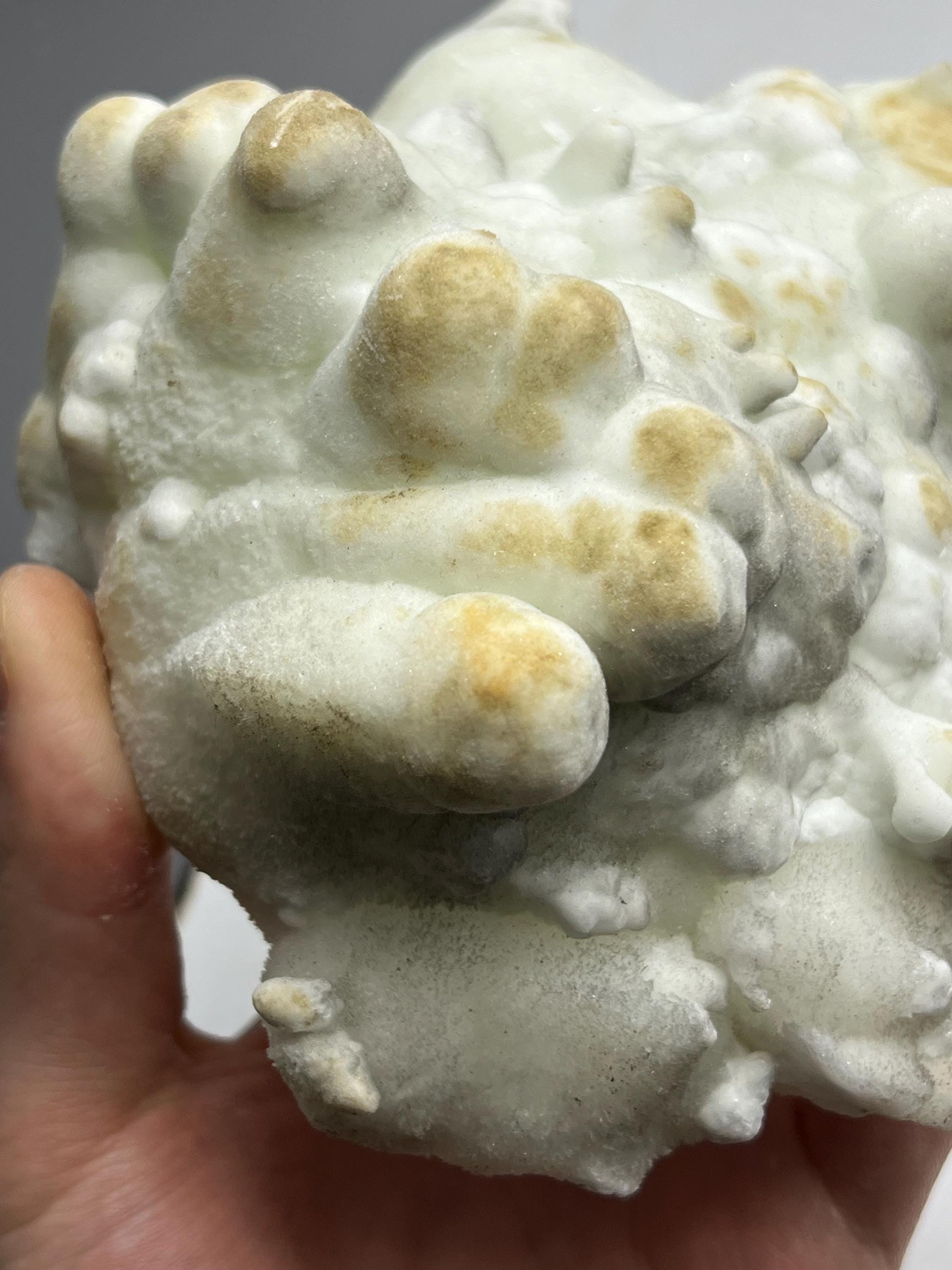 Turquoise Color Botryoidal Aragonite Mineral, From Turkey - Crystal Gemstone AE 