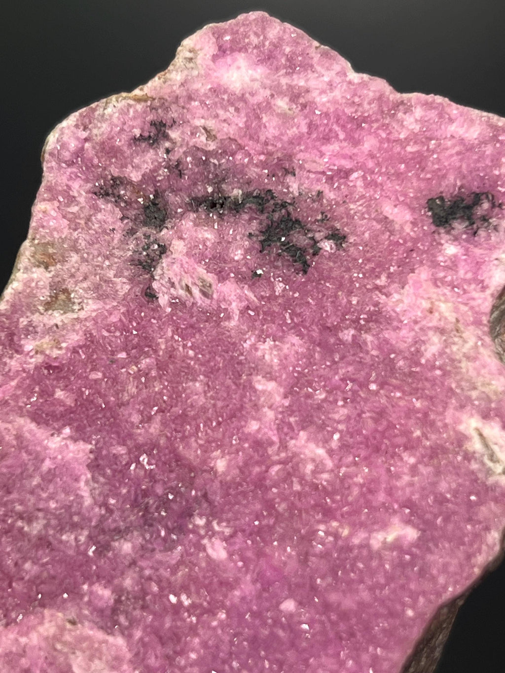 Pink Natural Salrose Cobaltoan Dolomite Druzy Specimen - Crystal Gemstone AE 