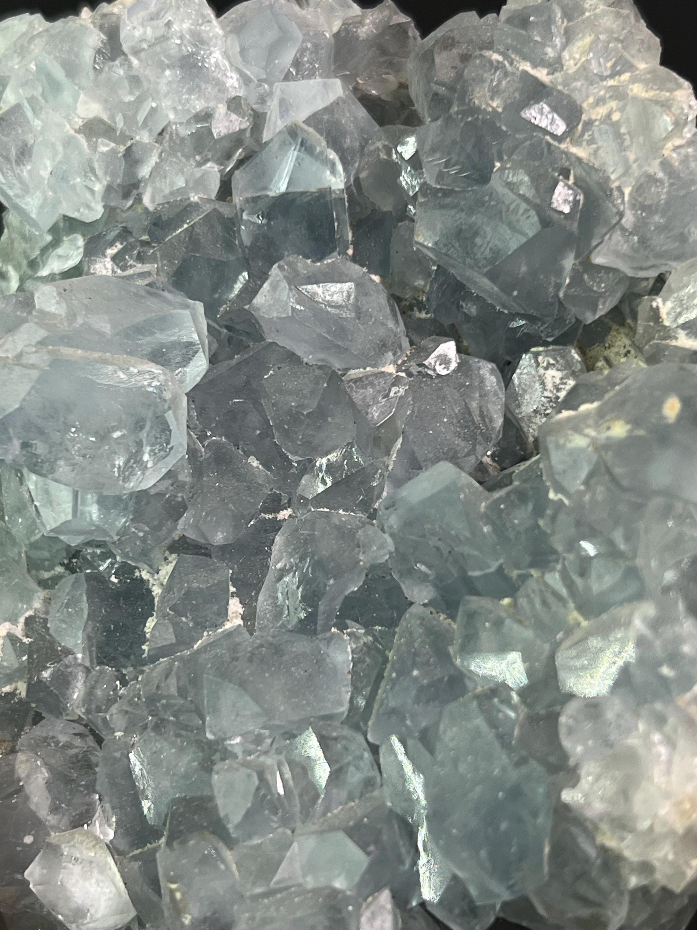 Blue Celestite Crystal - Crystal Gemstone AE 