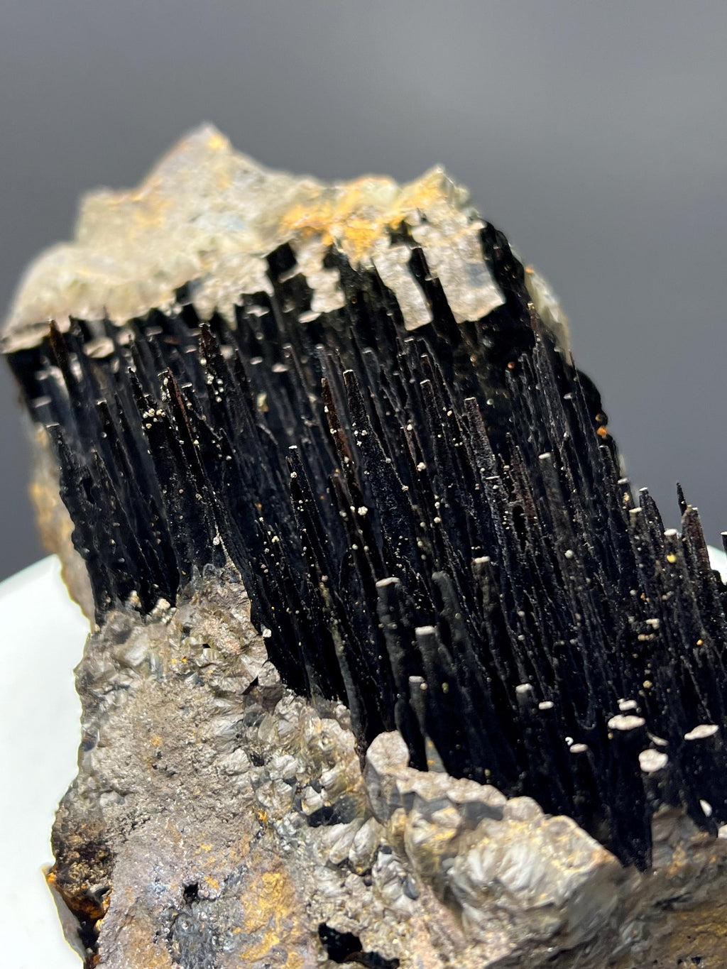 Museum Grade, Velvet Function Stalactite Goethtie, For Special Collection - Crystal Gemstone AE 