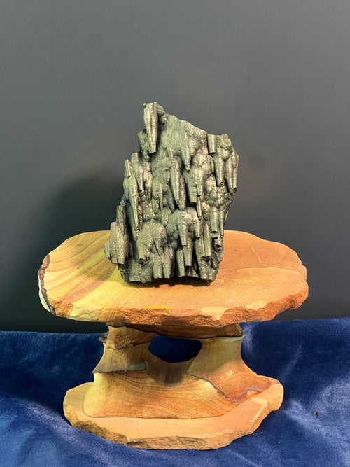"Museum Garde" Golden Color Stalactite Goethite - Crystal Gemstone AE 