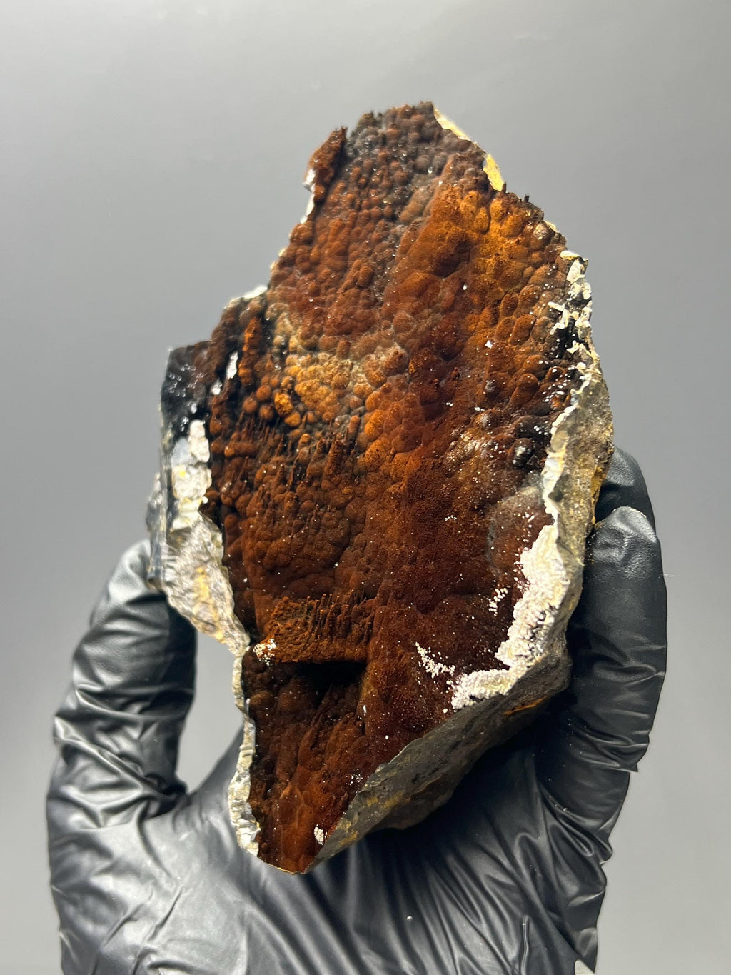 Limonite With Small Stalactites Botryoidal Goethite Specimen - Crystal Gemstone AE 