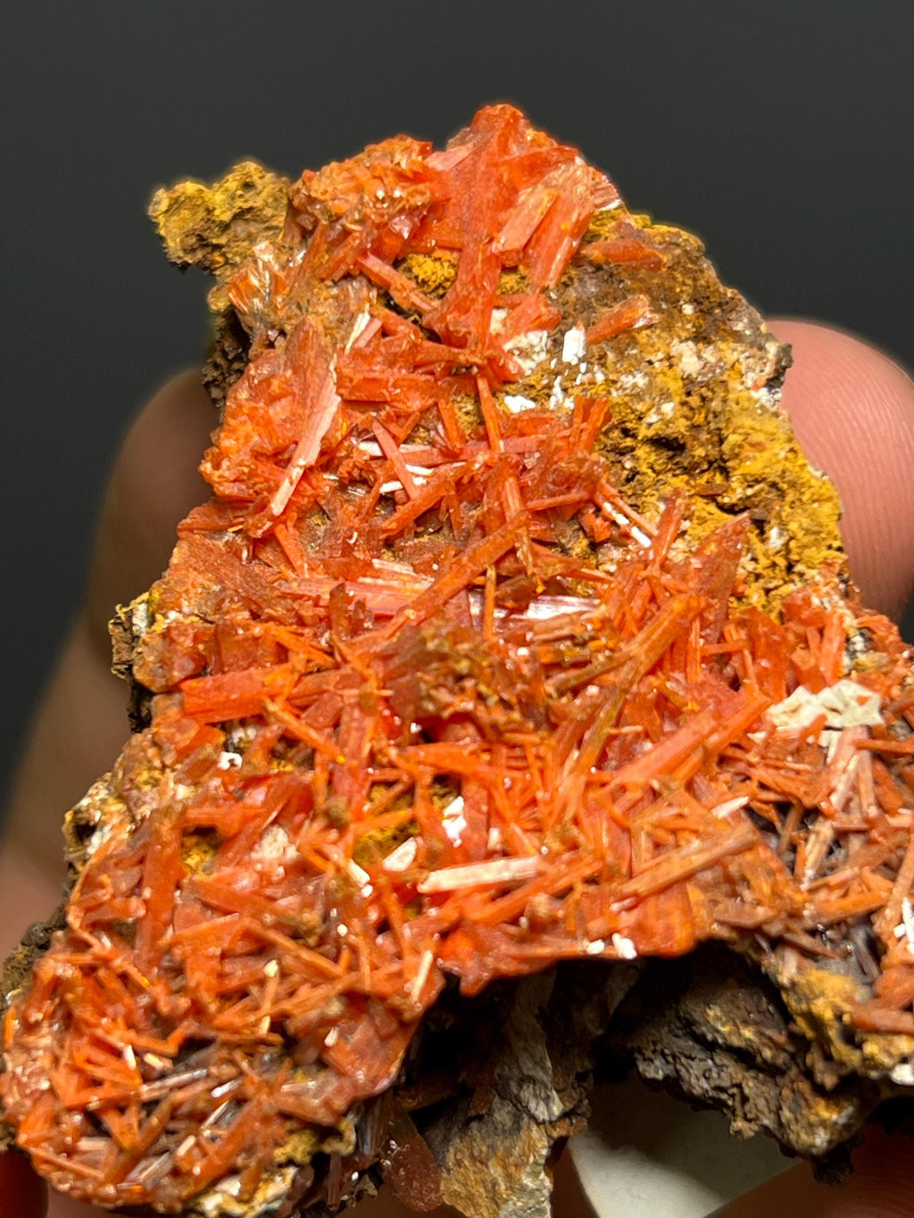 Crocoite Specimen, 64gram - Crystal Gemstone AE 