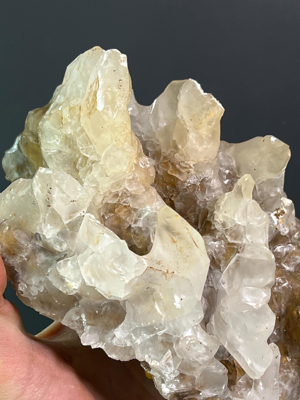 Special Formation Stalactite Crystal Calcite - Crystal Gemstone AE 
