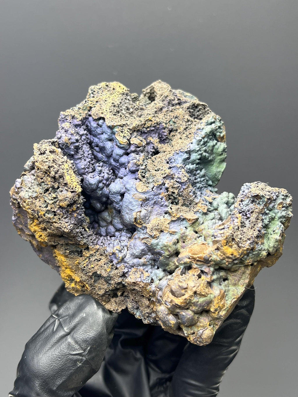 Colourful Iridescent Goethite - Crystal Gemstone AE 