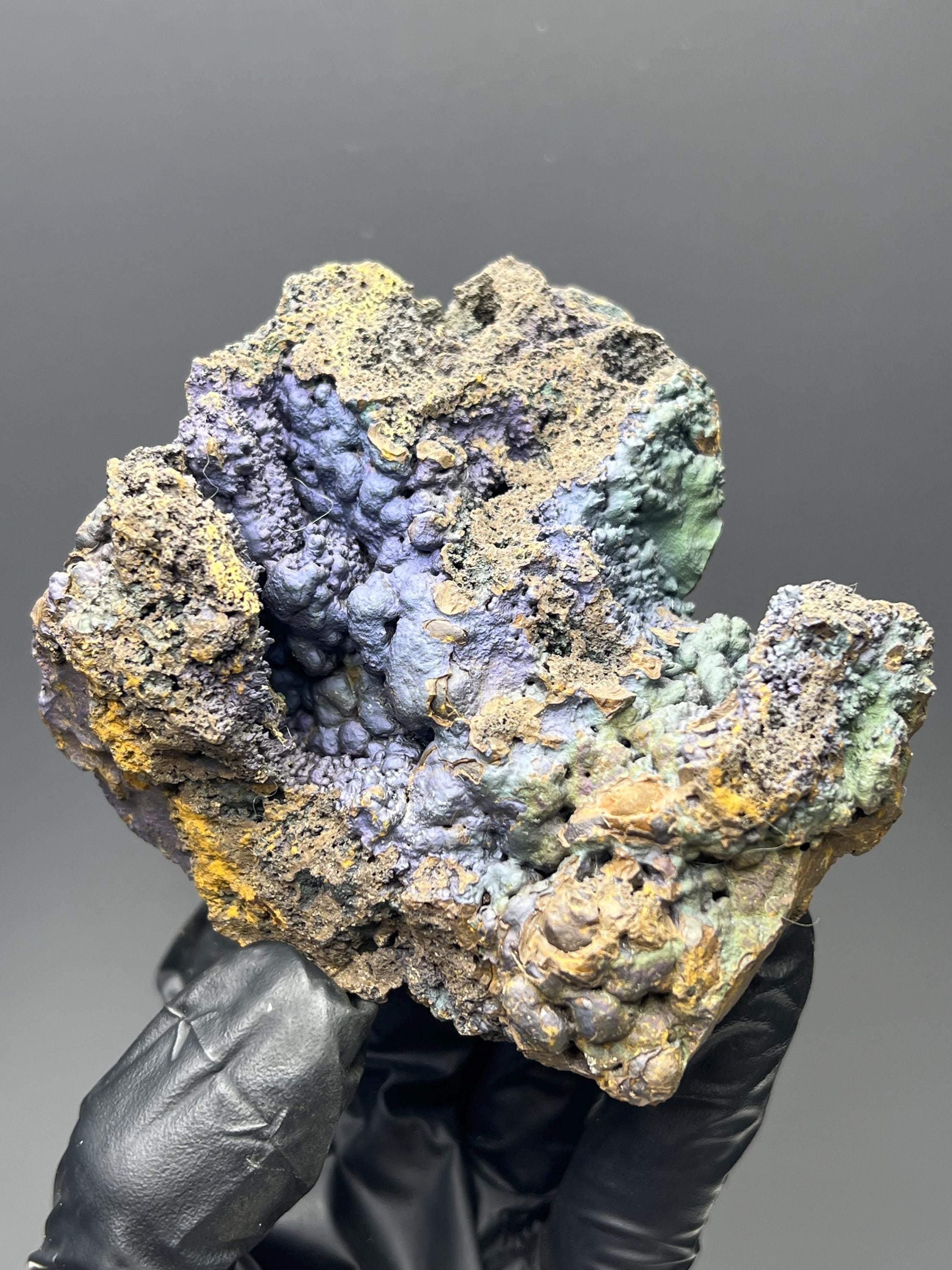 Colourful Iridescent Goethite - Crystal Gemstone AE 