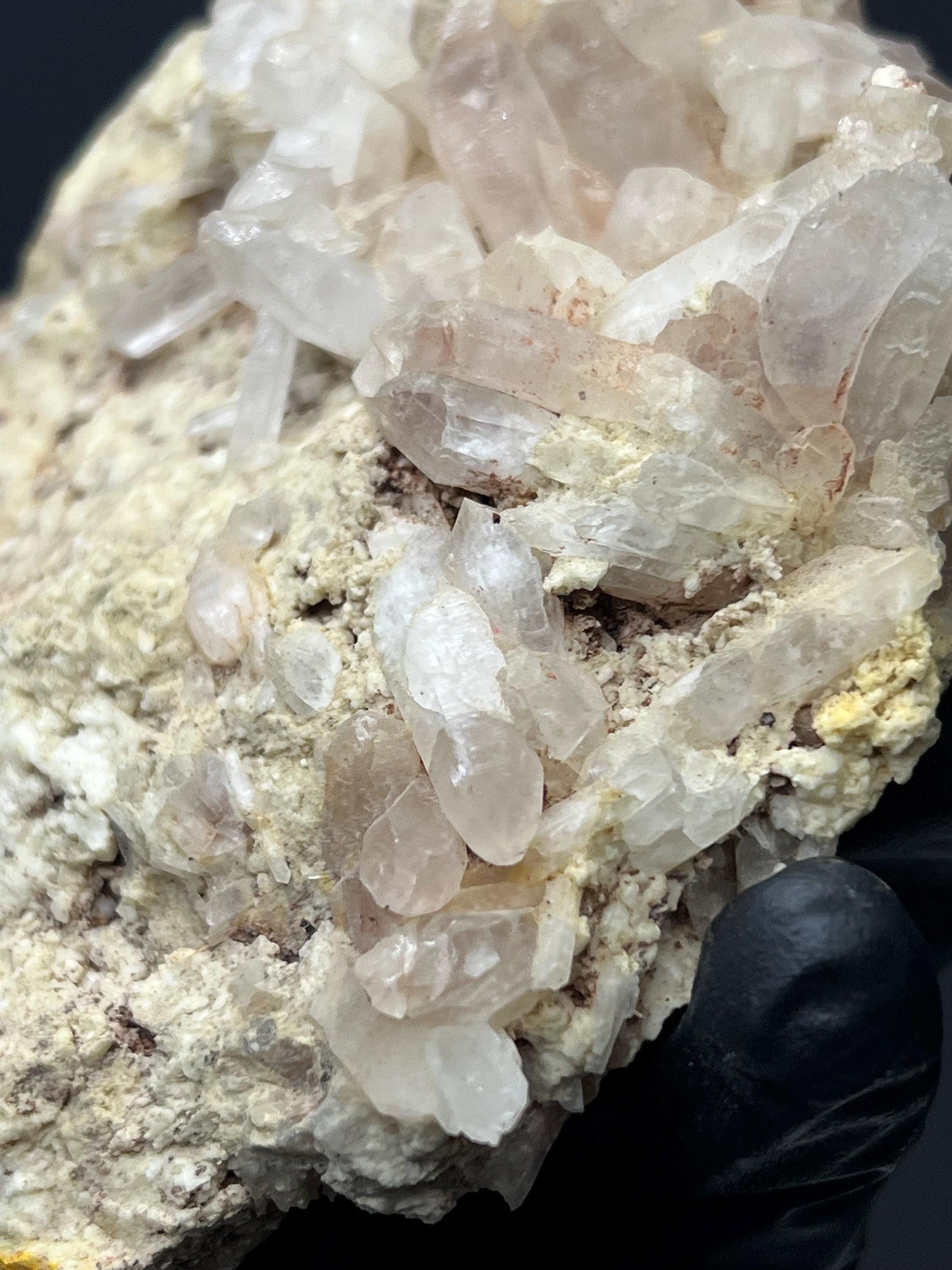 Kunzite on Matrix - Crystal Gemstone AE 