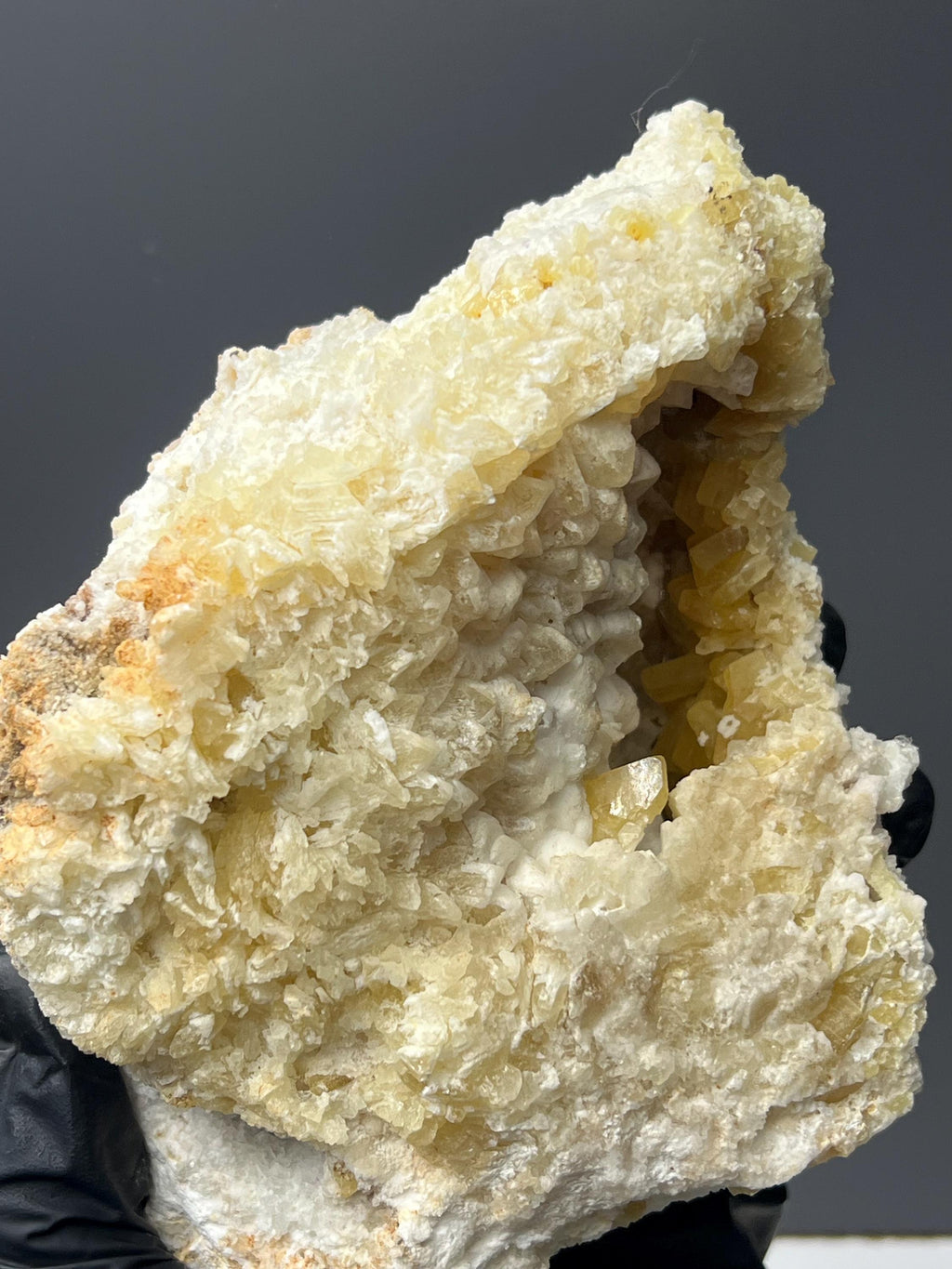 Barite With Calcite - Crystal Gemstone AE 