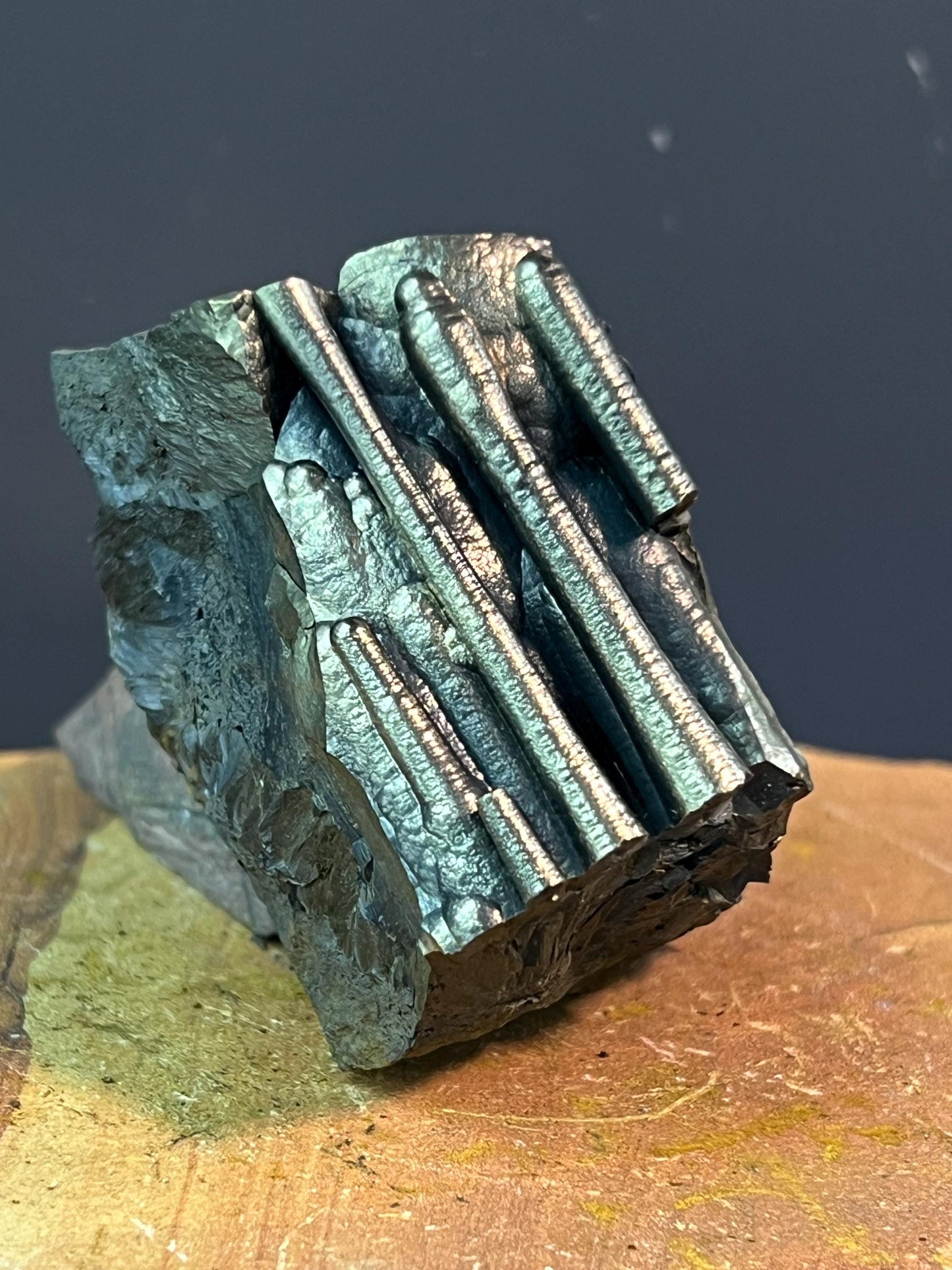 "Museum Grade" Golden Color Stalactite Goethite - Crystal Gemstone AE 